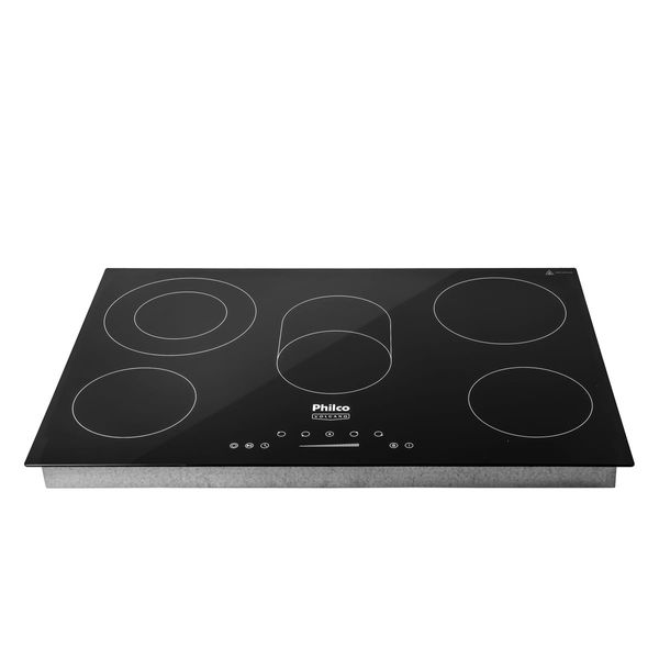Cooktop Elétrico Philco 5 Queimadores 8400W Volcano PCT55VC 220V 220V