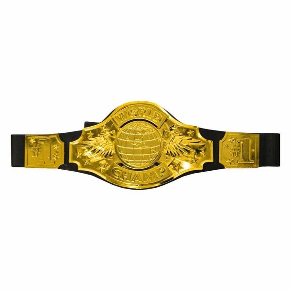 Cinturão De Campeão Dourado World Champ
