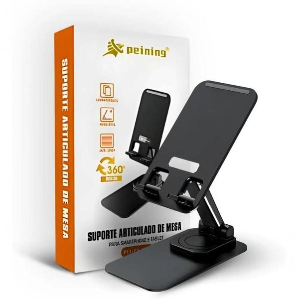 Suporte De Mesa Para Celular Ajustável Articulado Tablet Smartphone