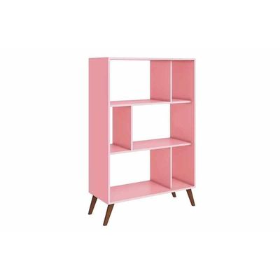 Estante para Sala RT3015 c/ 6 Nichos Branco - Movelbento