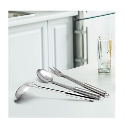 Colher Arroz Utensilios Cozinha Profissional Aço Inox