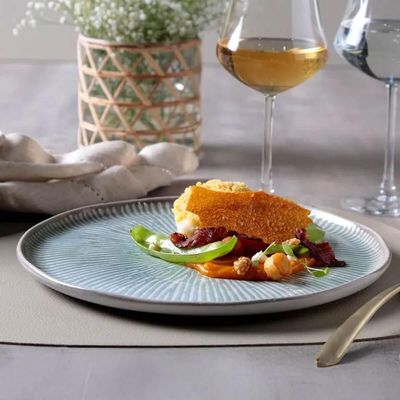 Prato Raso Bio Evergreen 27,5cm Avulso Cerâmica Stoneware Porto Brasil Mesa Posta