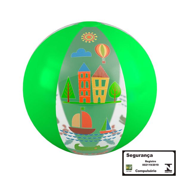 Bola Inflável Ø60cm - Verde Bola Inflável Ø60cm - Verde