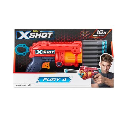 Lançador de Dardos X-Shot - Red - Fury 4