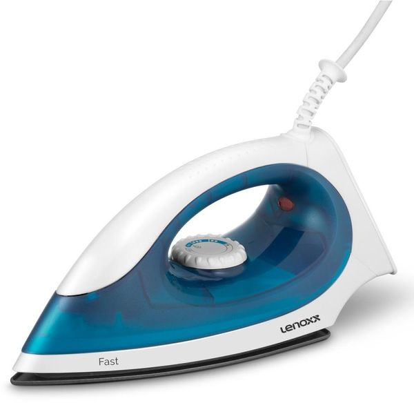 Ferro de Passar Roupa a Seco Lenoxx Fast PFF603 Azul  220V 220V
