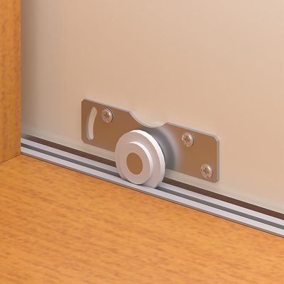 Rack Tv 65 Polegadas 2 Portas E Puxador De Madeira Colorado - Cedro E Off White