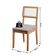 Conjunto De Mesa Sala De Jantar Tampo Com Vidro 1,80m Grécia 6 Cadeiras Santiago Dobuê off White