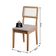 Conjunto Sala De Jantar Mesa Athenas Quadrada 4 Cadeiras Santiago Dobuê Madeirado Off White