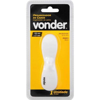 Organizador De Cabos Branco Vonder