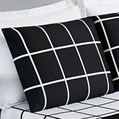 Jogo De Cama Com Lençol De Cima 200 Fios Austin Queen 04 Peças - Preto
