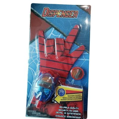 Luva Homem Aranha Luz E Som Lança Discos Vingadores