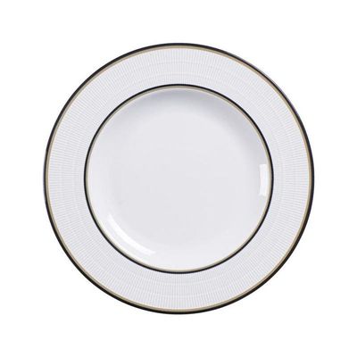 Prato Sobremesa Tramontina Sienna 21cm Em Porcelana Decorada