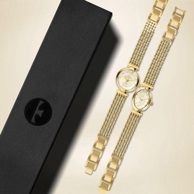 Relógio Technos Feminino Mini Joia Dourado - 2035mzf-1d 2035mzf-1d
