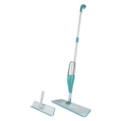 Mop Spray 2 em 1 FlashLimp com Compartimento para Produto de Limpeza Verde Esmeralda