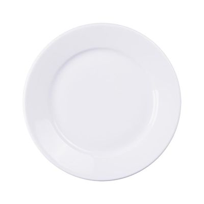 Kit Jogo 24 Pratos Raso Mesa Cecilia Hs Porcelana 24cm Tramontina