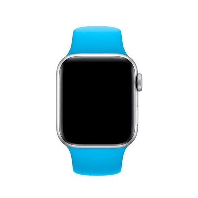 Pulseira Azul Piscina Para Watch, Iwo, W26 - Ml 42Mm