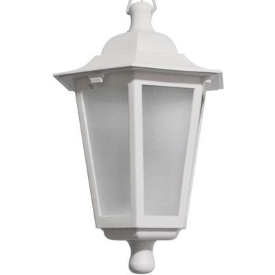 Conjunto 12 Pendentes de Teto Coloniais Luminárias Externas Gregas Brancas 58cm Dital