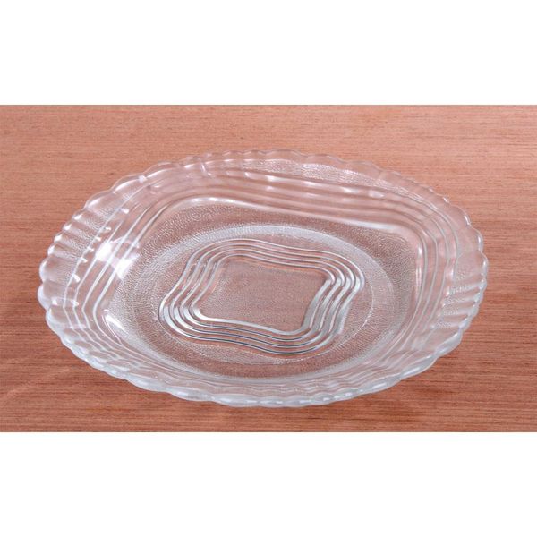 Prato de Vidro Raso 23cm Wheaton Crystal