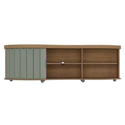 Rack Magnum para Tvs de até 75 com 180cm de Largura Artely Carvalho com Menta