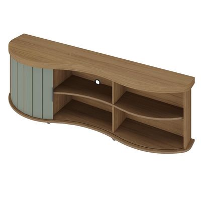 Rack Magnum para Tvs de até 75 com 180cm de Largura Artely Carvalho com Menta