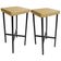 Kit 02 Banquetas Alta Bar Cozinha Sala De Jantar Preto Stella L02 Couríssimo Fendi - Lyam Decor