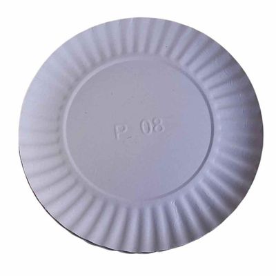 Prato Branco 30cm Com 100 Un Nr.08