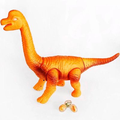 Brinquedo Dinossauro Braquiossauro Com Luzes Som E Movimento