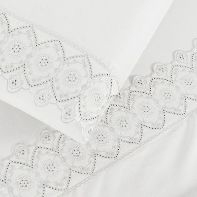Jogo De Cama Nobless Solteiro 03 Peças - Off White