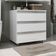 Gabinete Banheiro Rodinhas Joia 60cm 03 Gavetas Branco Inteiro