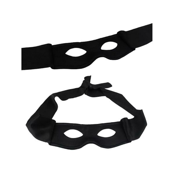 Máscara Preta Zorro Don Juan Mosqueteiro