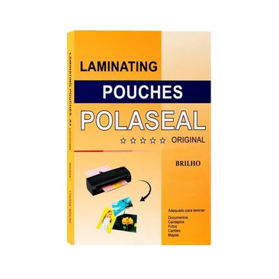Plástico Polaseal Plastificação Refil A4 220x307 0,03 100un