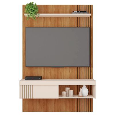 Painel Para TV Até 45 Polegadas Marrom Moon Caemmun