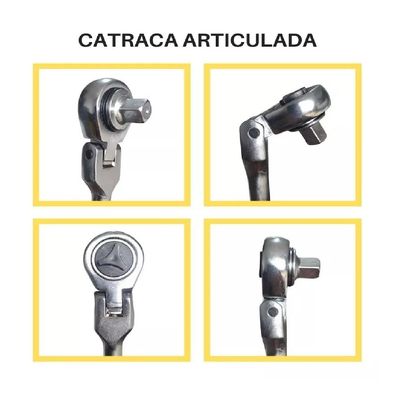 Chave de Vela Com Catraca - 6 peças