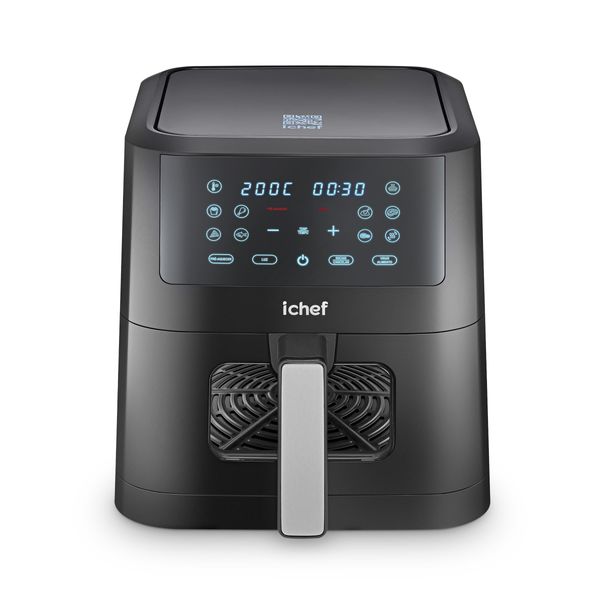 Fritadeira Elétrica Airfryer Ichef Smart Vision 6L 127V