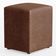 Kit 04 Puffs Quadrado L02 Decorativo Couríssimo Marrom - Lyam Decorl