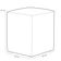 Kit 04 Puffs Quadrado L02 Decorativo Couríssimo Marrom - Lyam Decorl