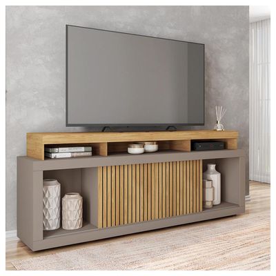 Rack Bancada Para TV até 70 Polegadas Sun Marrom Caemmun