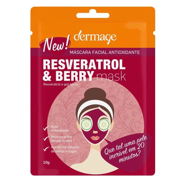 Dermage Resveratrol E Berry Mask 10g Dermage Resveratrol E Berry Mask 10g