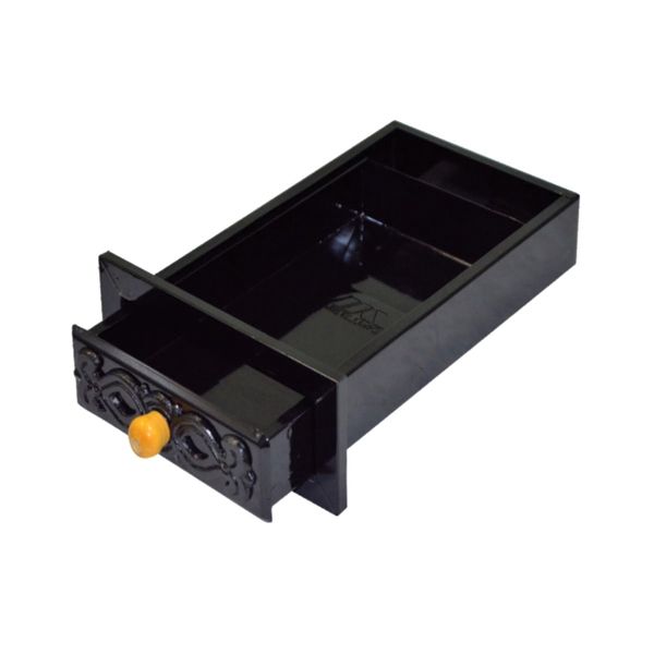 Gaveta Cinzeiro Preta Colonial 38x22x6cm