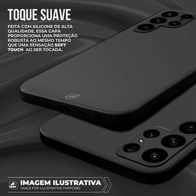 Capa para Motorola Moto Edge 50 Ultra - Silicon Veloz -  Preta - Gshield