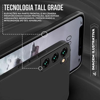 Capa para Motorola Moto Edge 50 Ultra - Silicon Veloz -  Preta - Gshield