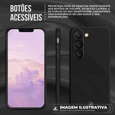 Capa para Motorola Moto Edge 50 Ultra - Silicon Veloz -  Preta - Gshield