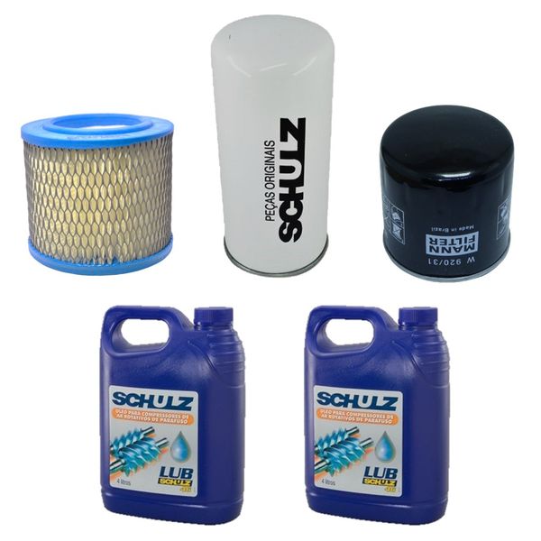 Kit Filtros E Óleo Schulz Srp 3010 3015 4010 4015 3010c 3015