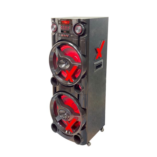 Caixa Amplif. 2900W RMS AMVOX ACA 2900 NEW X 2Woofer 15