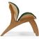 Kit 2 Poltronas Decorativa Orgânica Sala Living Kadosh L02 Couríssimo Verde Musgo - Lyam Decor