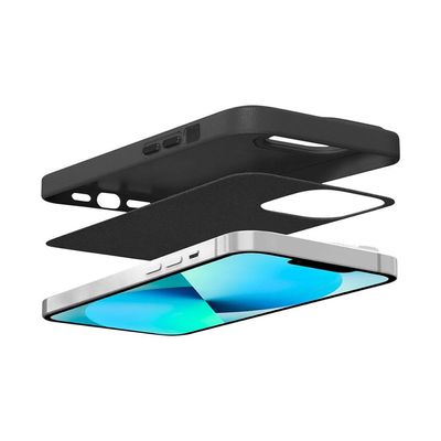 Capa para iPhone 13 - Couro Dual Preta - Gshield