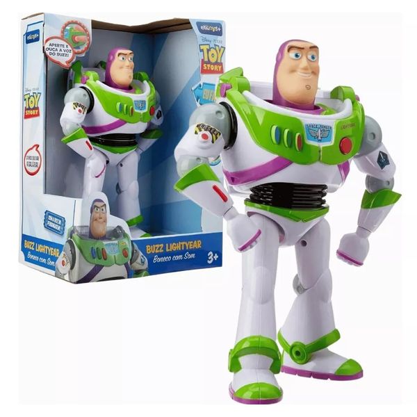 Boneco Buzz Lightyear Com Som Toys Story - Toyng 51028 Boneco Buzz Lightyear Com Som Toys Story - Toyng 51028