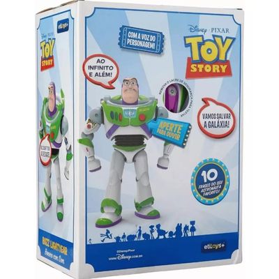 Boneco Buzz Lightyear Com Som Toys Story - Toyng 51028