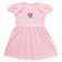 Vestido Infantil Fluminense Rosa Torcida Baby Tam 8 / Rosa