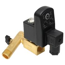 Dreno Purgador Automático 1/2 220v Com Filtro Y Temporizador Eletrônico